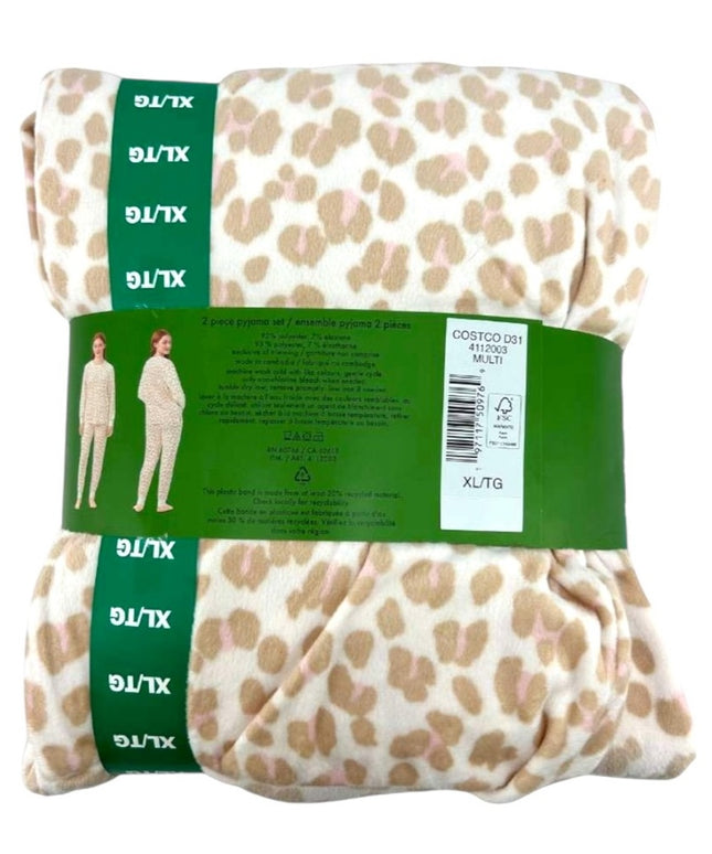 Kate Spade NEW W/Tag Cheetah print Pajamas PJ XL