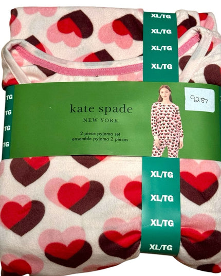 Kate Spade XL Pajamas PJ Hearts 💕 NWT