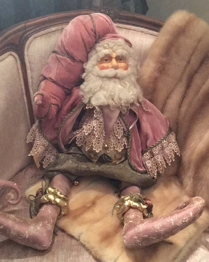 Katherines Collection Wayne Kleski Santa doll Rare
