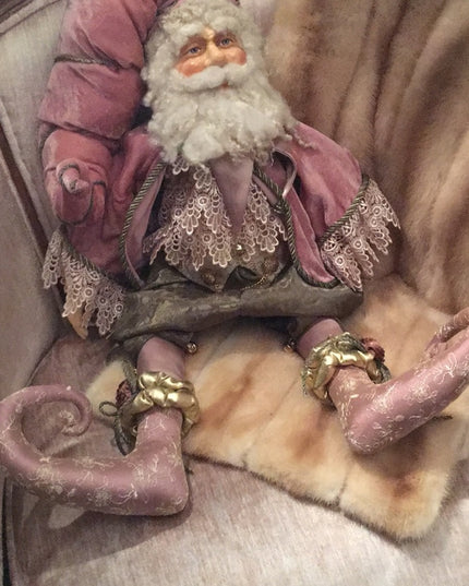 Katherines Collection Wayne Kleski Santa doll Rare