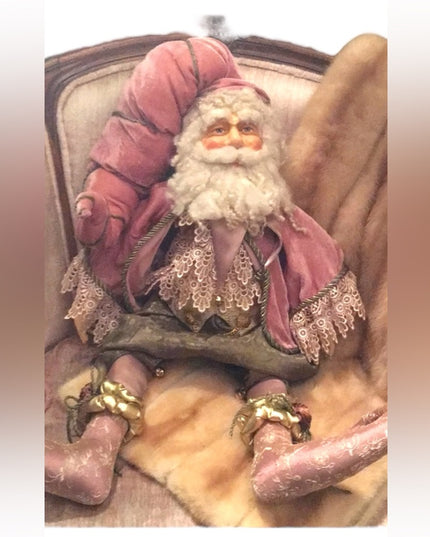 Katherines Collection Wayne Kleski Santa doll Rare