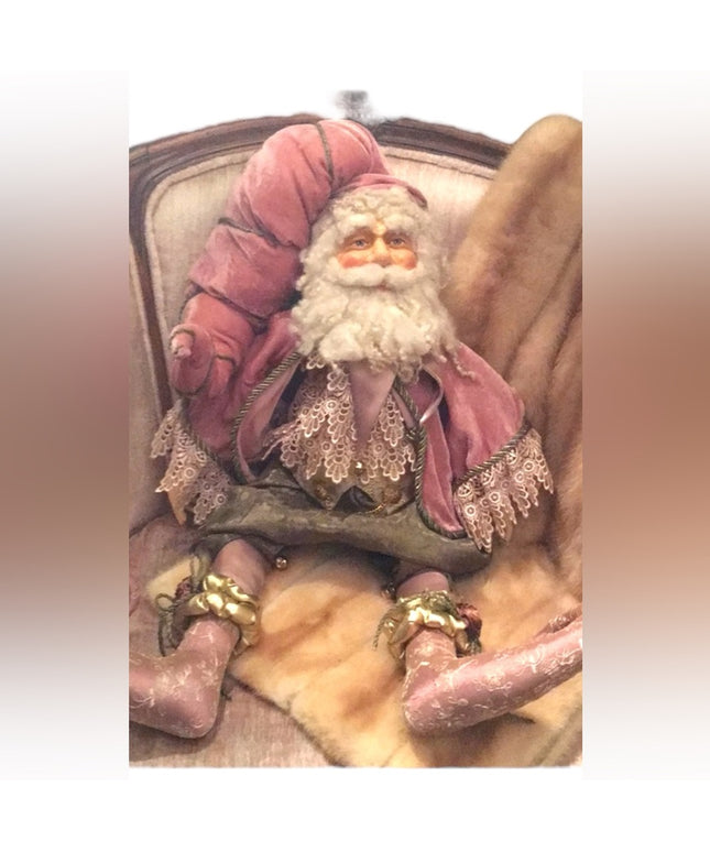 Katherines Collection Wayne Kleski Santa doll Rare