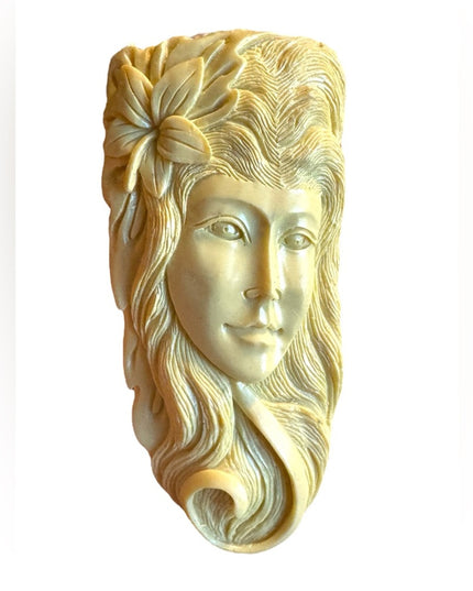 Hand Carved Goddess By Offerings 2007 Promotional 3” Ornament. Rare