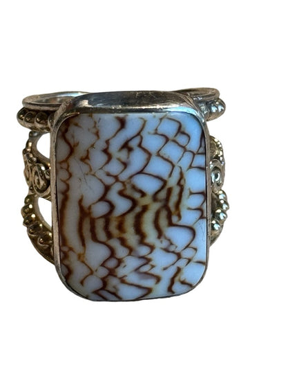 Sajen sterling silver 925 Cone shell ring Bali