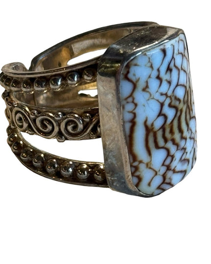 Sajen sterling silver 925 Cone shell ring Bali