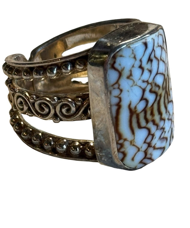 Sajen sterling silver 925 Cone shell ring Bali