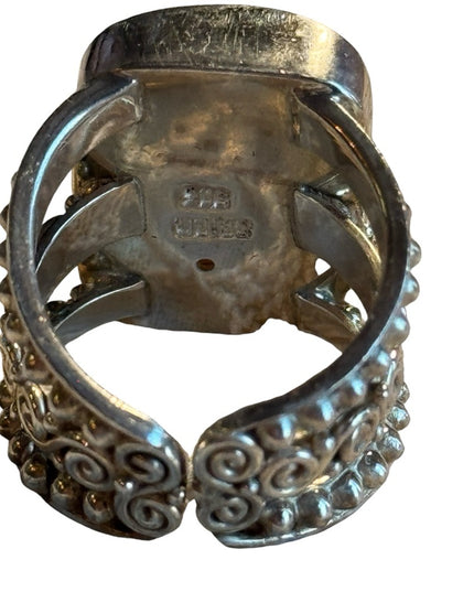 Sajen sterling silver 925 Cone shell ring Bali