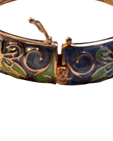 Thomas Kinkade Pools of Serenity Copper Wellness Bracelet 18k Rose Gold Plated