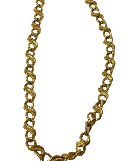 Stunning high lustre gold finish Napier Fancy necklace