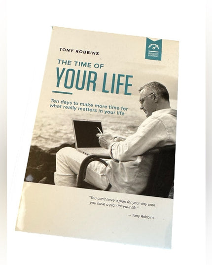 Tony Robbins Time of Your Life 10-day Program 16 CDs 1 Workbook LIKE NEW