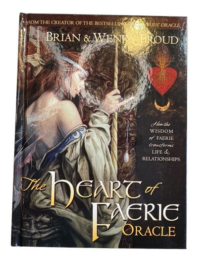 *BOOK ONLY* The Heart Of Faerie Oracle By Brian & Wendy Froud, HC, Abrams