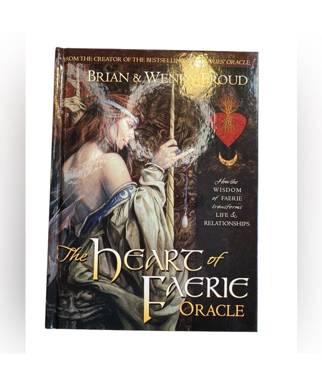 *BOOK ONLY* The Heart Of Faerie Oracle By Brian & Wendy Froud, HC, Abrams
