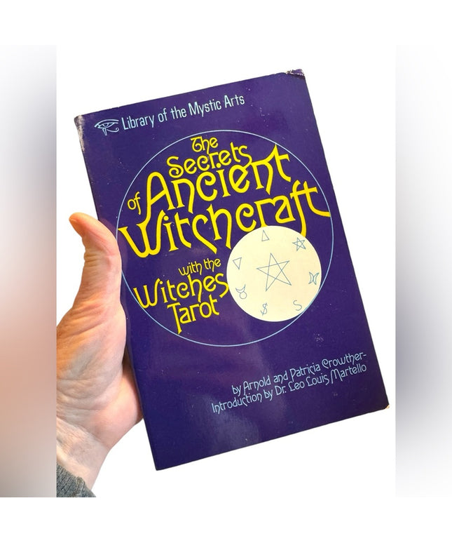 ANCIENT WITCHCRAFT Occult Magick Grimoire Tarot 1st edition 1974 Tarot mystic