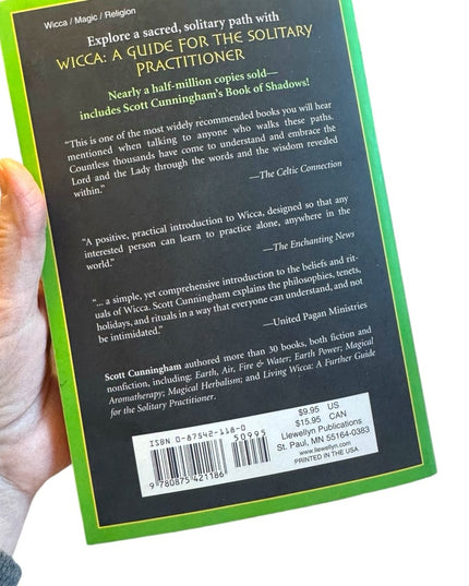 Scott Cunningham
Wicca: A Guide for the Solitary Practitioner Witchcraft