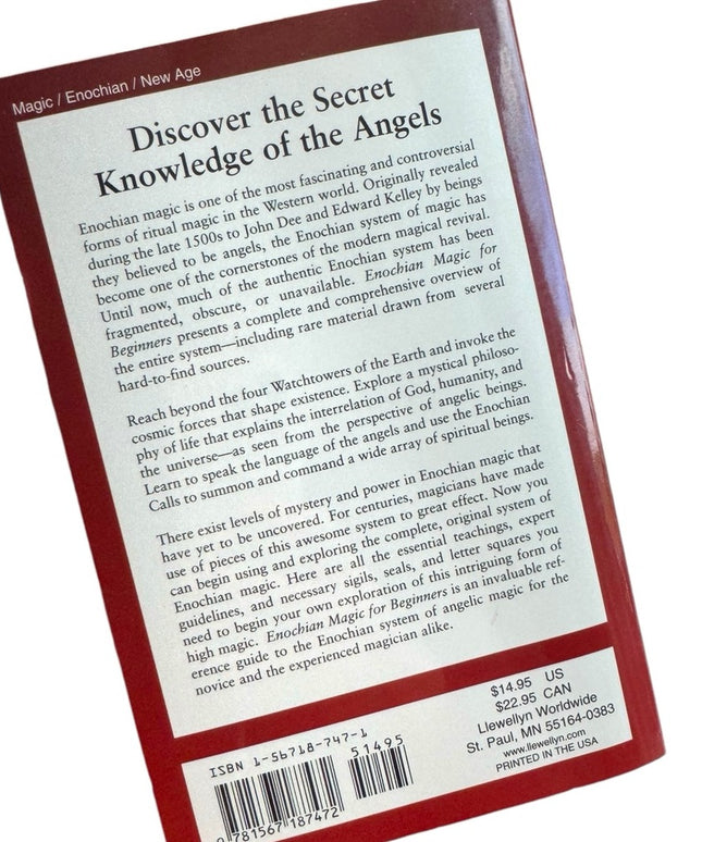Enochian Magic for Beginners: The Original System of Angel Magic LLEWELLYN