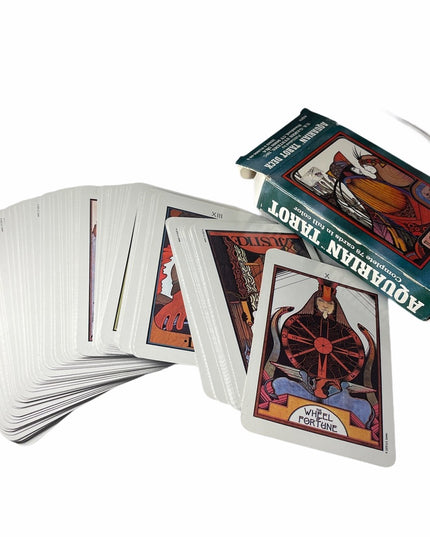 - C1970 Vintage Aquarian Tarot Deck Like new!