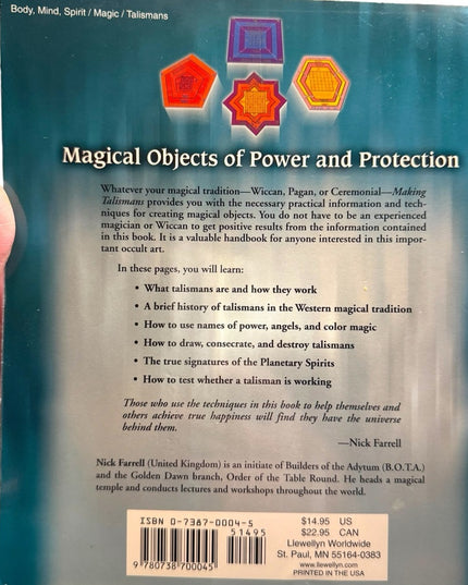 Making Talismans: Creating Living Magical Tools for Change and Transformation