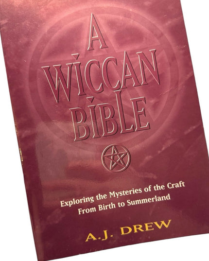 A J Drew
Wiccan Bible SC Witchcraft book