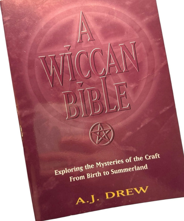A J Drew
Wiccan Bible SC Witchcraft book