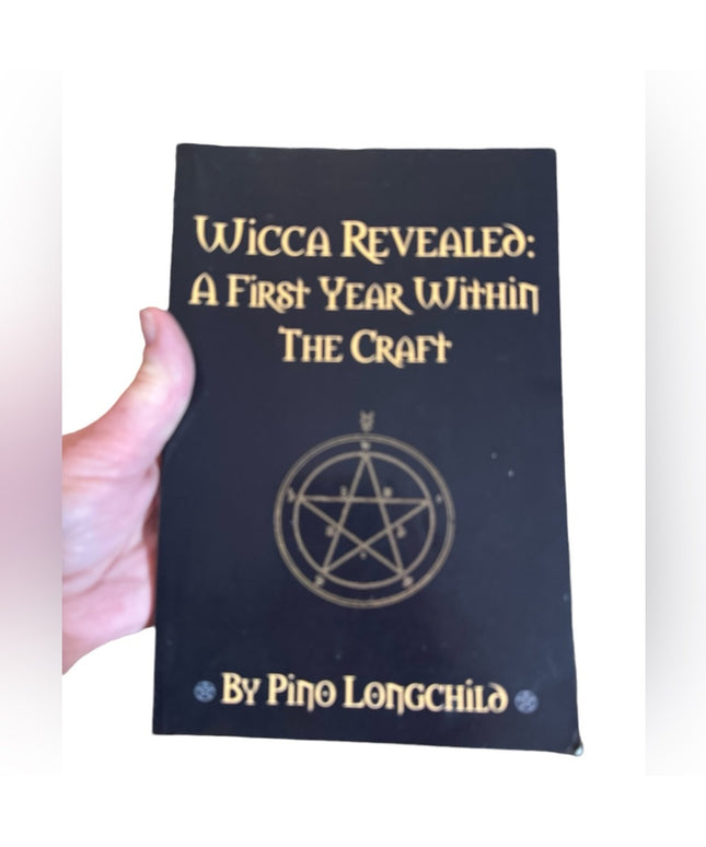 Wicca Revealed First Year for Beginner's, Book of Shadows, Candle Magic SC BOOK
