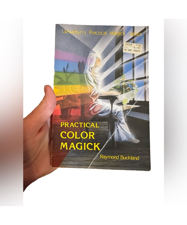 Practical Color Magick Psychic Spiritual New Age book SC C1983