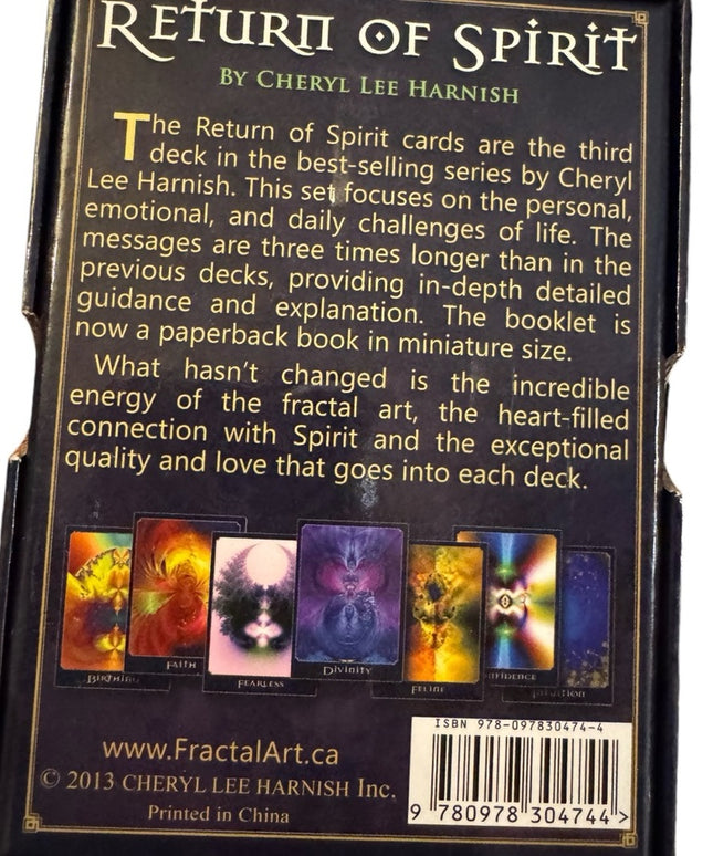 Return of the Spirit
by EARTHWORKS Oracle Cards Out of Print Oracle Deck