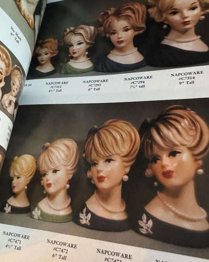 Collectible BOOK reference OOP Head Vases: Identification & Values SC