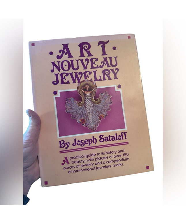 Art Nouveau Jewelry: A Practical Guide History and Beauty BOOK Reference HC
