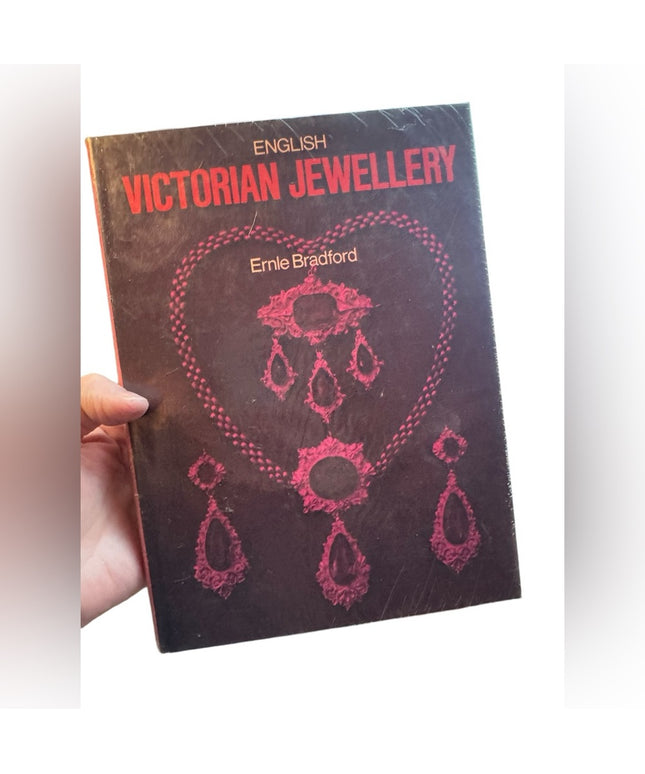 English Victorian Jewelry Hard cover reference book OOP 1959 Vintage
