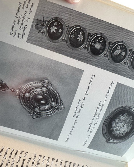 English Victorian Jewelry Hard cover reference book OOP 1959 Vintage