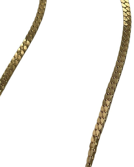 Vintage 1980s C DIOR Purple crystal choker gold finish necklace