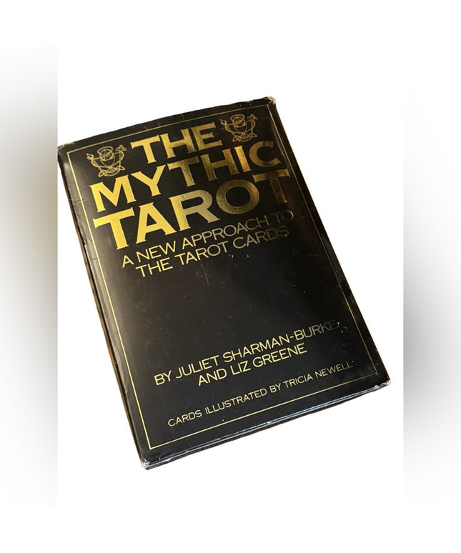 The Mythic Tarot BOOK Boxed Set CARDS Spread sheet
OOP Rare Juliet Sharman-Burke