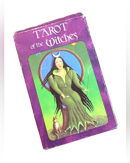 C1974 Tarot of the Witches Vintage Deck Oracle 1st Printing AGMULLER RARE OOP