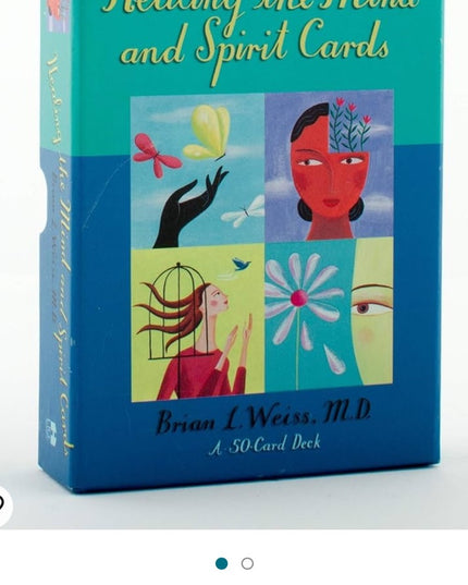 Rare oop Brian Weiss
Healing Mind & Spirit Cards: A 50-Card Deck
oracle