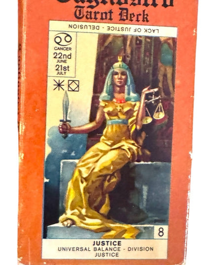 Vintage Cagliostro Tarot Deck Rare oop htf C1981
