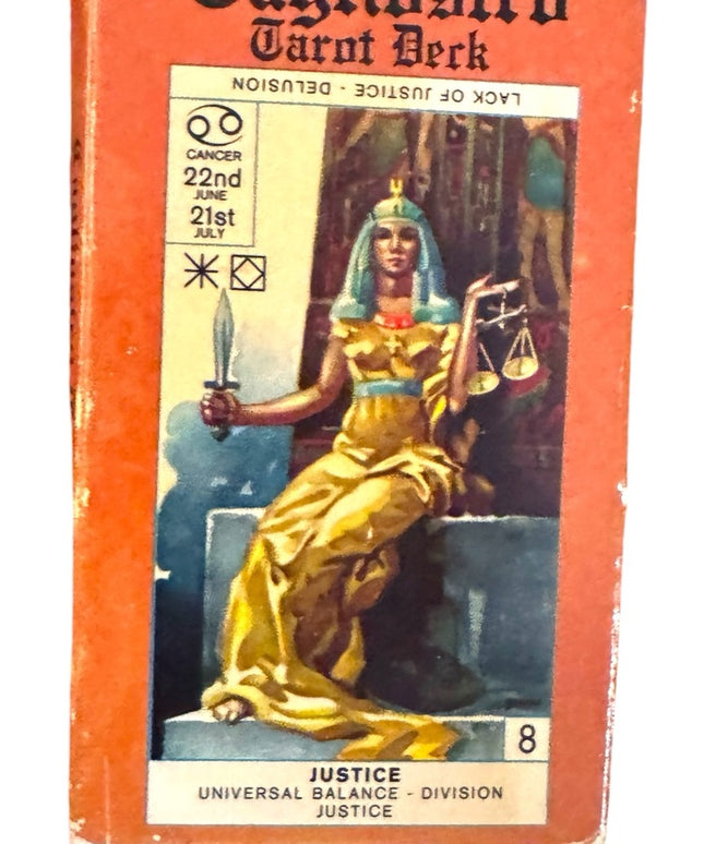 Vintage Cagliostro Tarot Deck Rare oop htf C1981