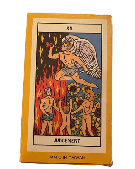 Vintage Royal TAROT Deck Box Instructions vg