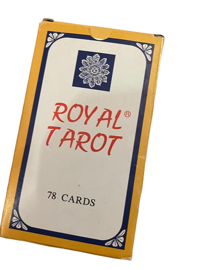 Vintage Royal TAROT Deck Box Instructions vg