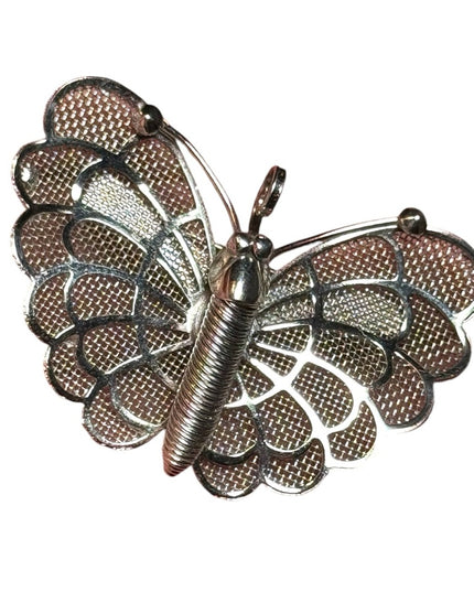 Vintage 1950s Boyd Bond sterling silver 925 BUTTERFLY brooch