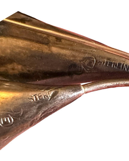 Vintage NE FROM sterling Silver 925 large Calla Lily Brooch Denmark Niels Erik