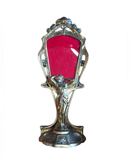 Antique solid Brass Art Nouveau table top picture frame art deco 1920s
