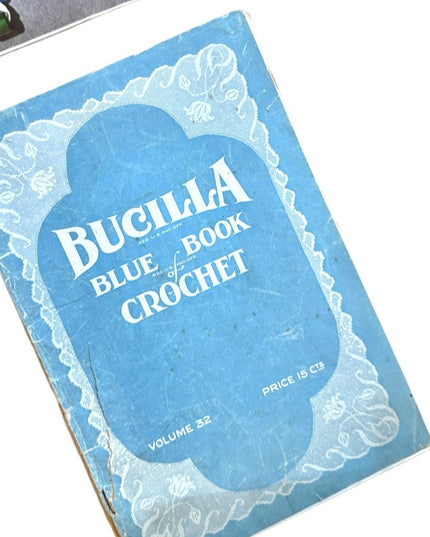 LOT of 4 Antique & Vintage crochet books Bazaar Girls Toys