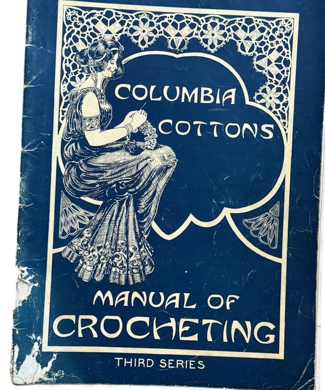 Antique Art Deco 1920s  Crochet Book LOT Collection 5 pcs