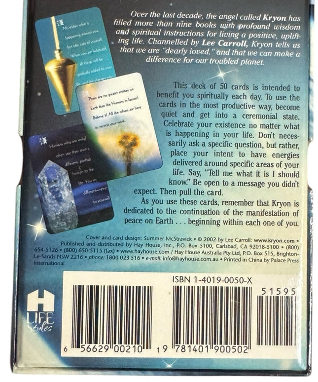 OOP Rare Kryon Cards Inspirational Deck Oracle