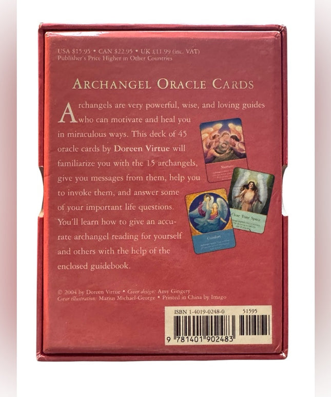 Doreen Virtue Angel Oracle Cards Orig deck OOP C2004