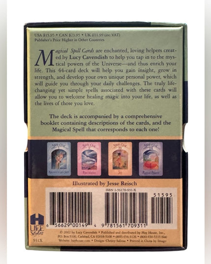 Magical Spell Cards by Lucy Cavendish Orig Deck Hay House OOP C2002