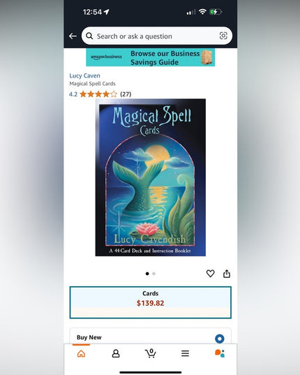 Magical Spell Cards by Lucy Cavendish Orig Deck Hay House OOP C2002