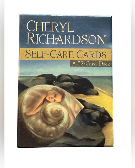 Cheryl Richardson Self-Care Cards Deck C2001 Orig deck