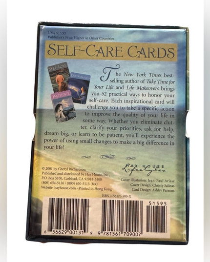 Cheryl Richardson Self-Care Cards Deck C2001 Orig deck