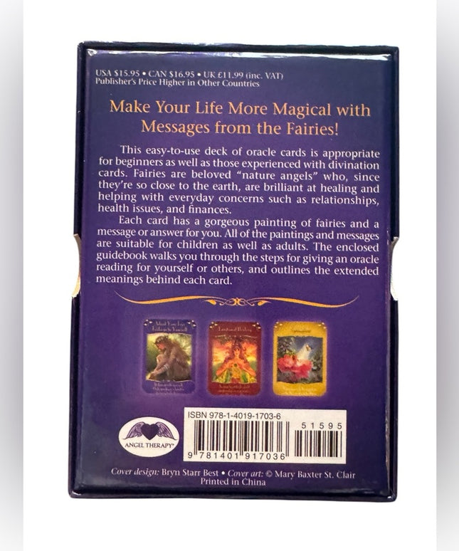 Doreen Virtue Fairy Oracle Cards Doreen Virtue Hay House OOP Orig deck LN